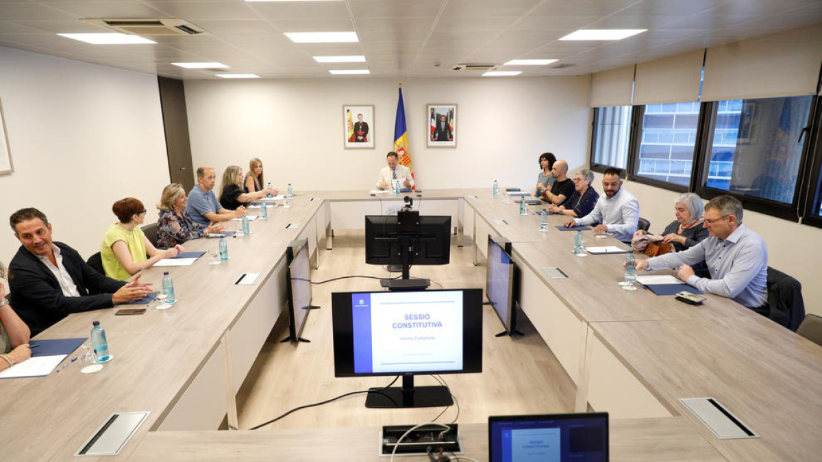 Sessió constitutiva de la Visura Ciutadana