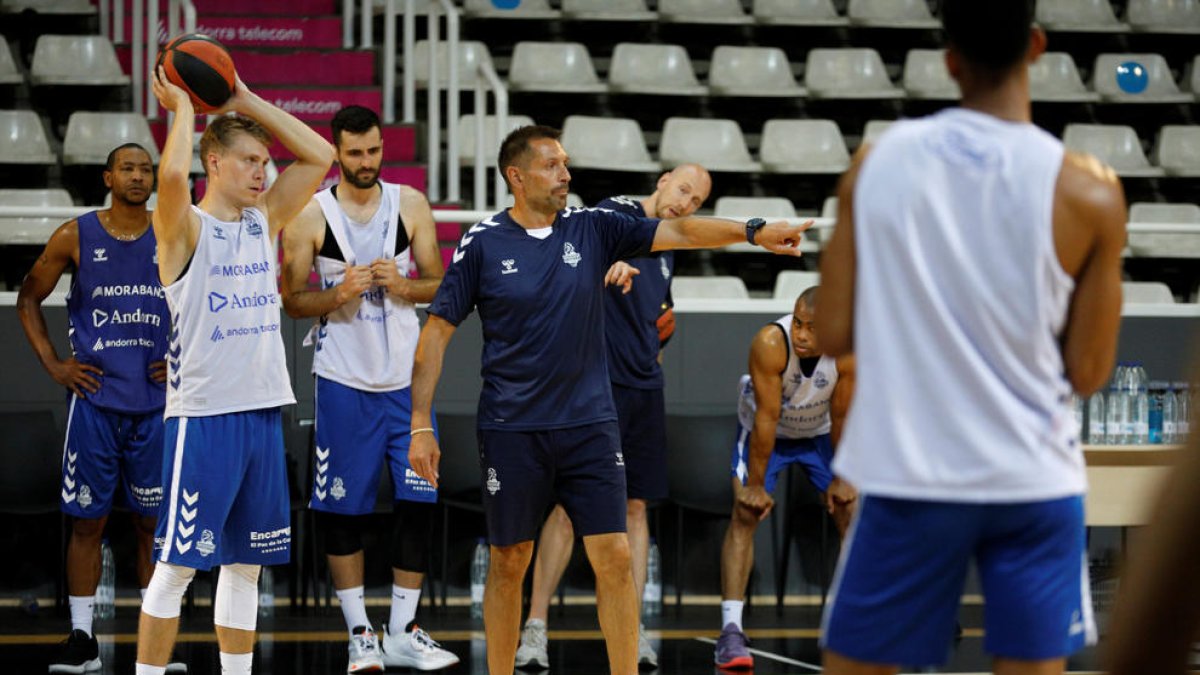 Entrenament del MoraBanc.