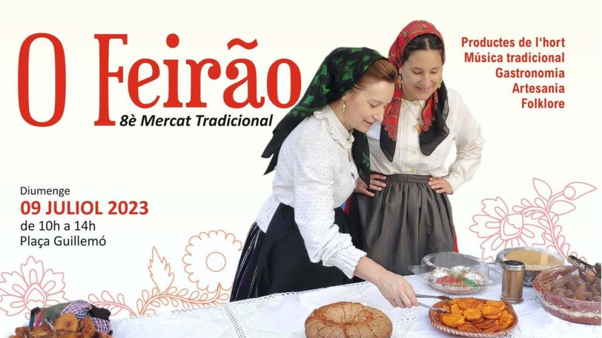 Mercat tradicional portuguès a la plaça Guillemó