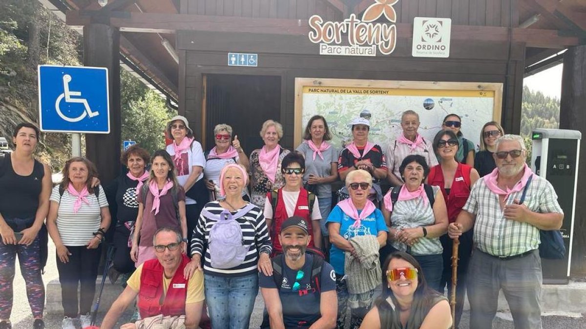 Sortida de Protecció Civil amb els padrins a la Vall de Sorteny