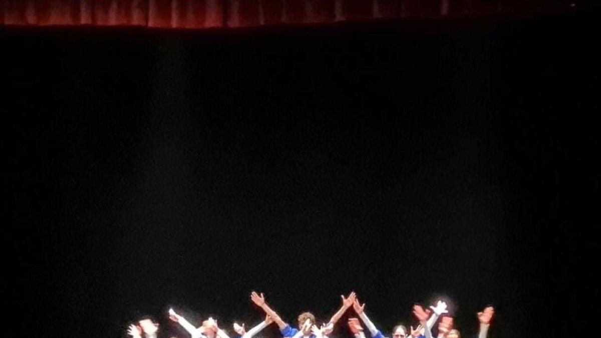 El grup de joves de Danses Urbanes Mooners