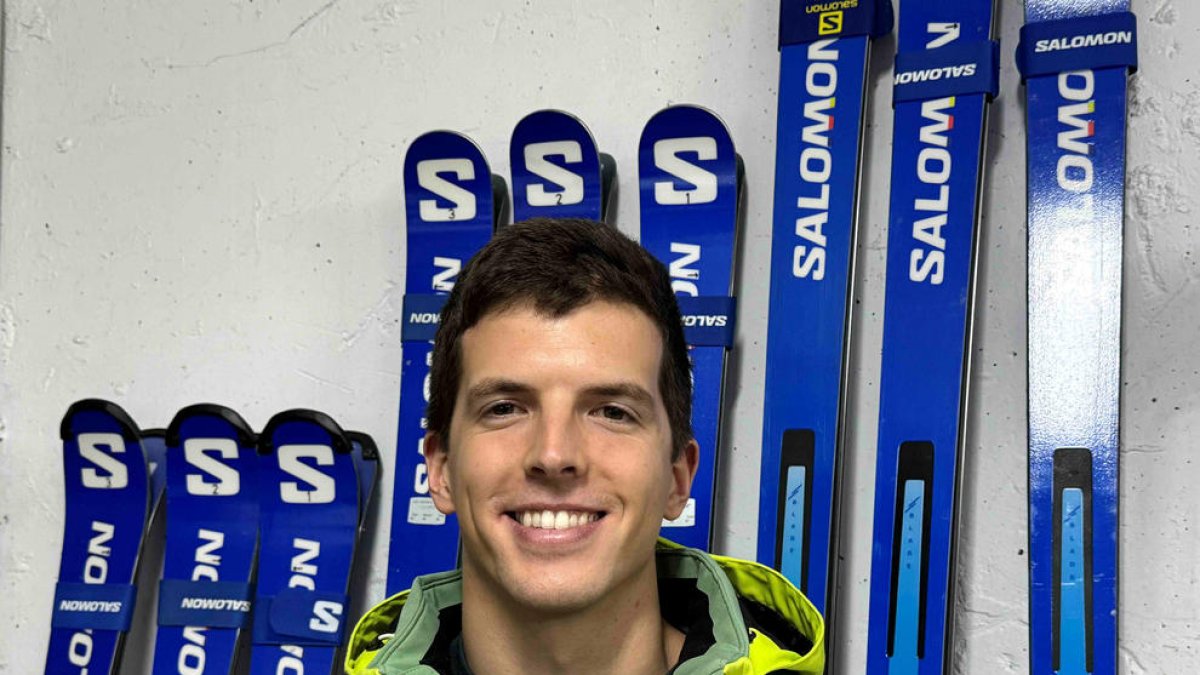 L'esquiador Roger Puig iniciarà el nou curs en les properes setmanes.