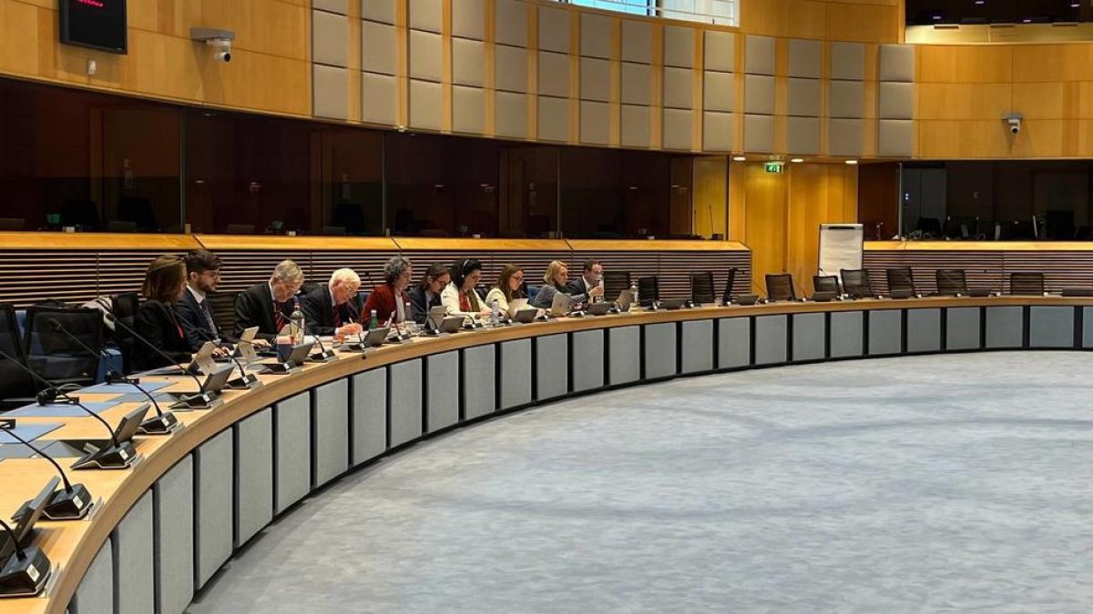 Landry Riba ha encapçalat la delegació negociadora en la ronda d'aquesta setmana a Brussel·les