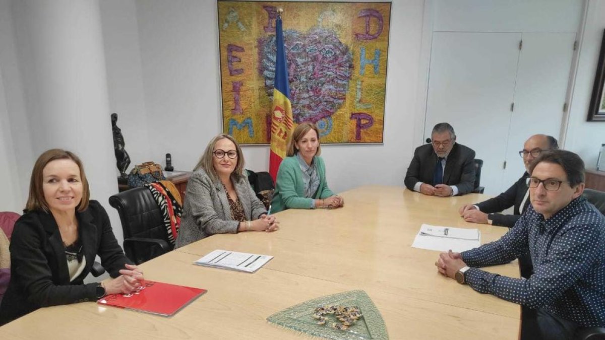 Marta Pujol va liderar la territorial de les generals a la parròquia d'Encamp.