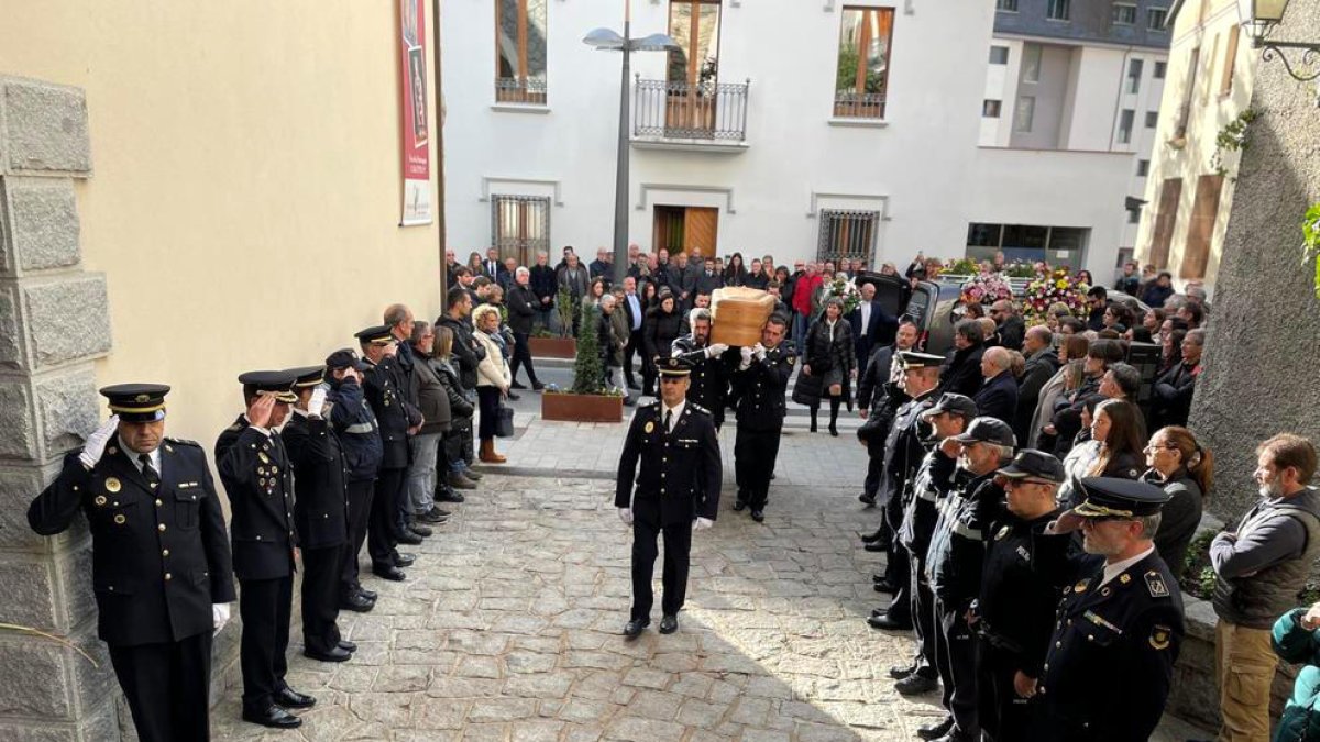 Funeral de Lluís Betriu.