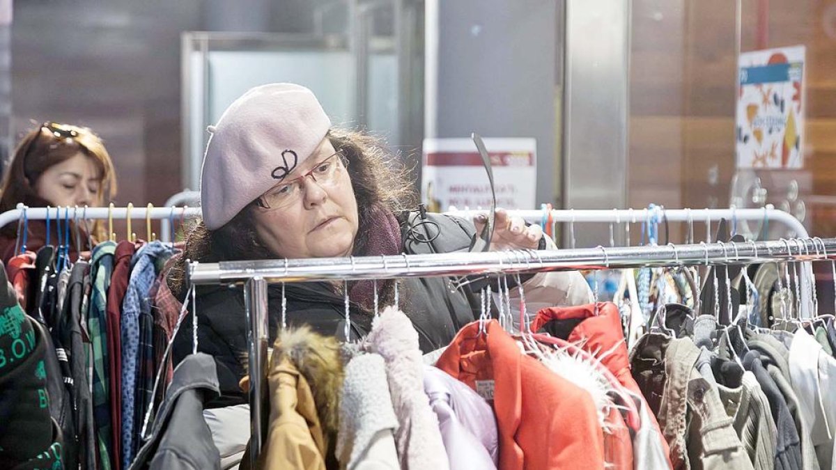 Una visitant del Vide Dressing.