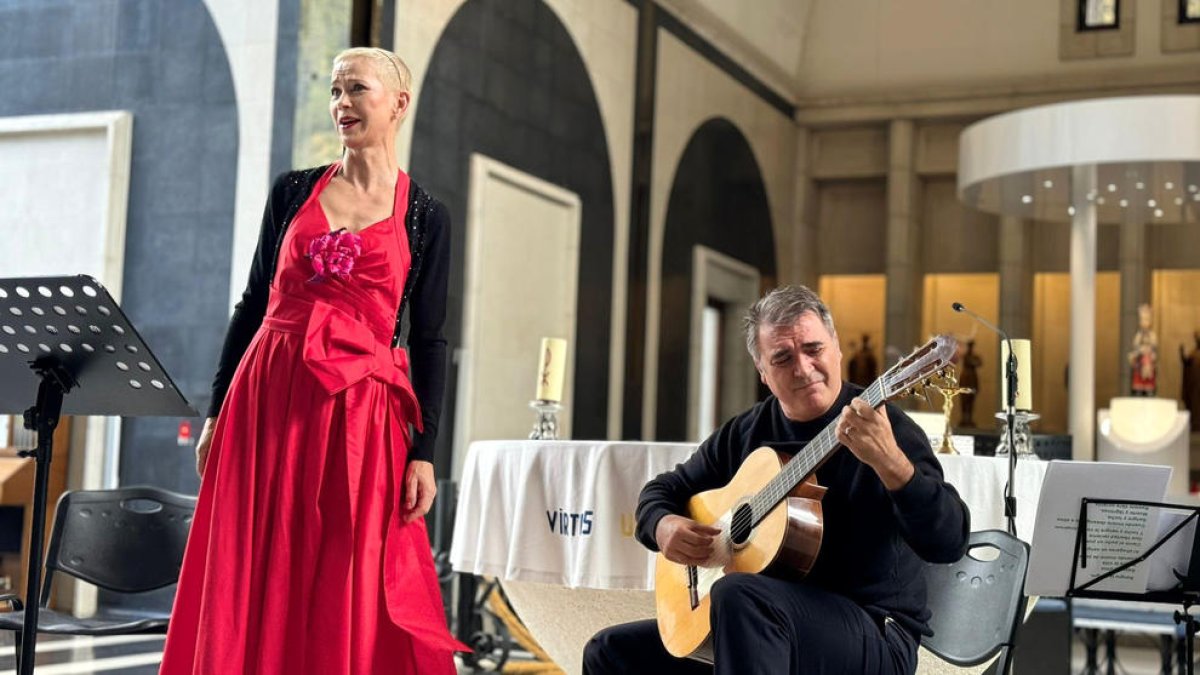 Un moment del concert d'ahir al migidia.