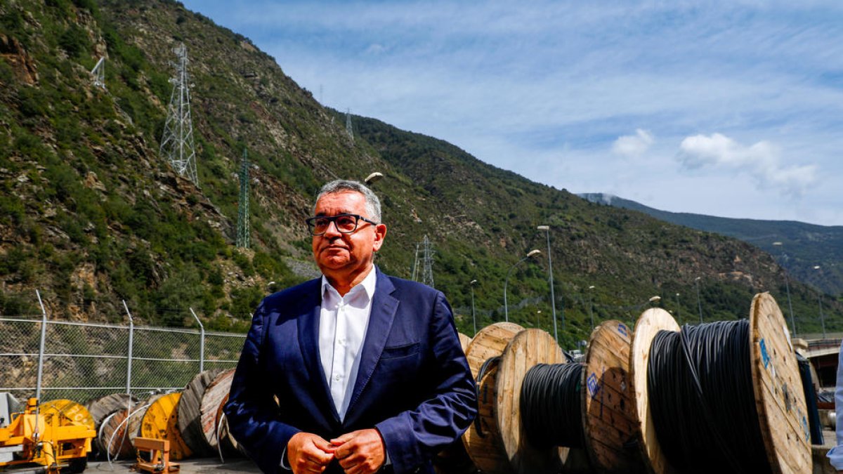 El director general de FEDA, Albert Moles, va presentar ahir el projecte.