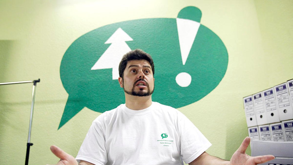 Carles Iriarte, anterior president d'Apapma, el 2020.