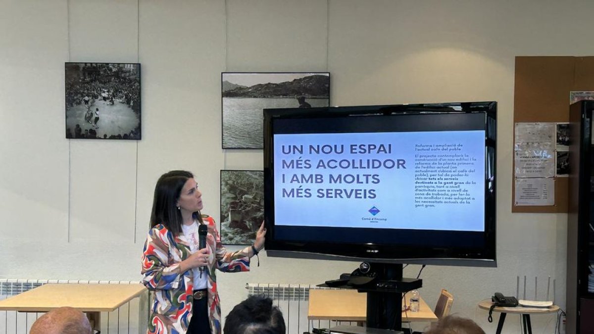 Projecte del nou espai per a la gent gran a Encamp