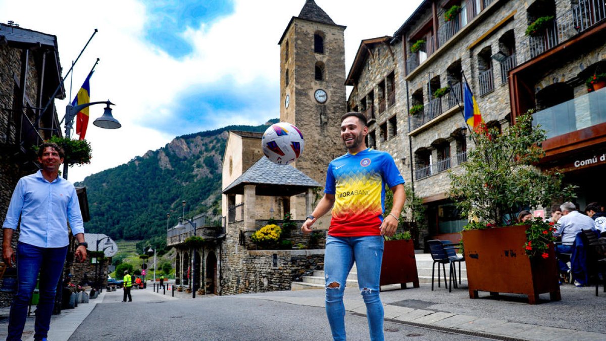 Migue Leal, a Ordino.