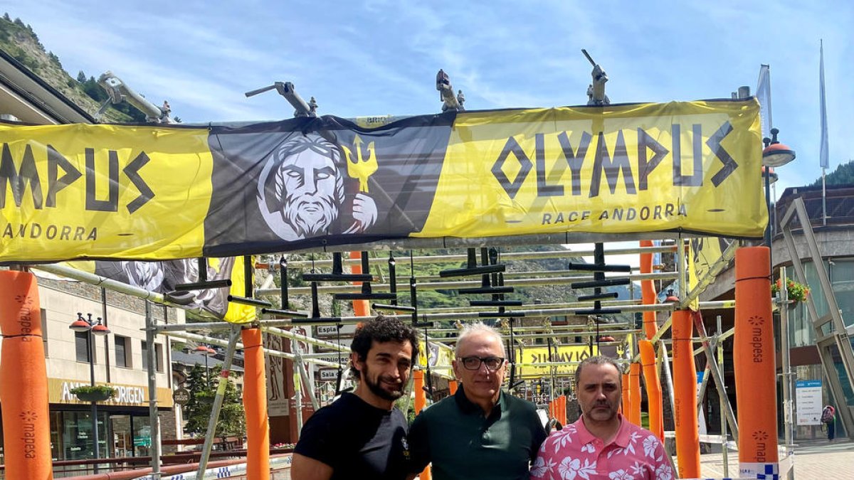 Guillermo López, Francesc Camp i Marc Casal.