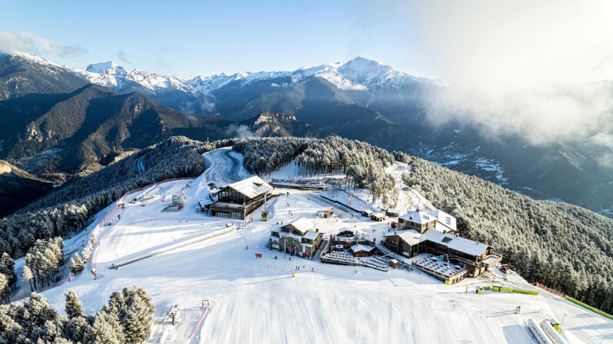 El pla de la Caubella, a Pal Arinsal.