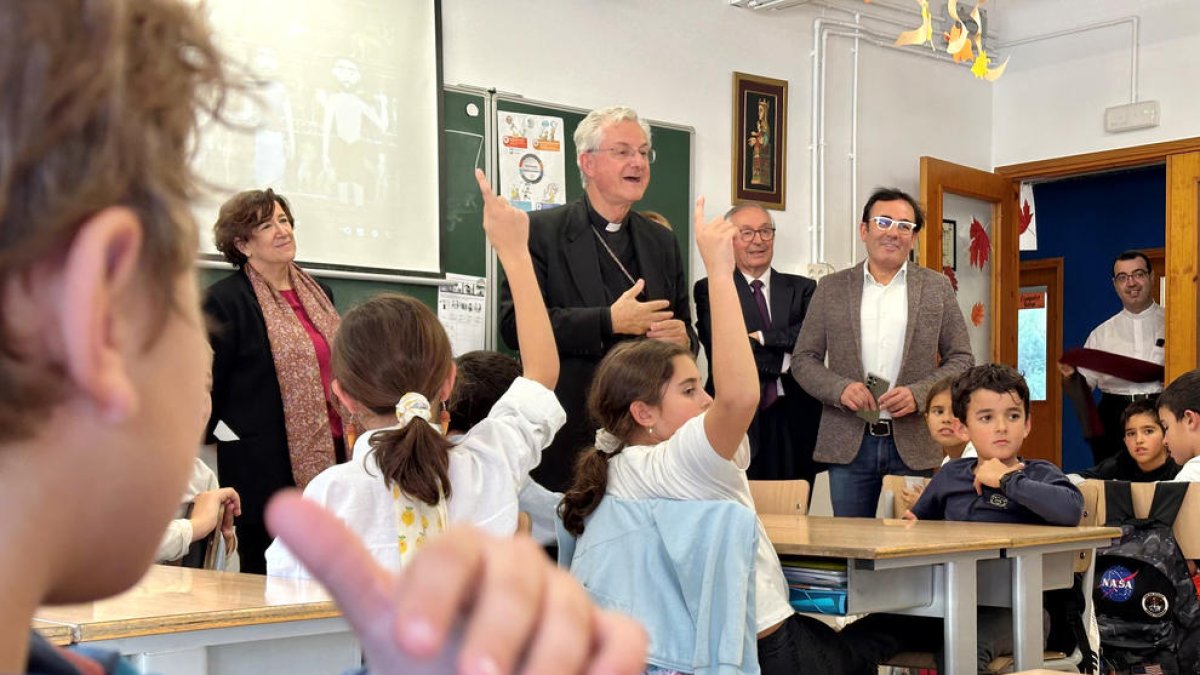 Visita pastoral de Joan-Enric Vives.