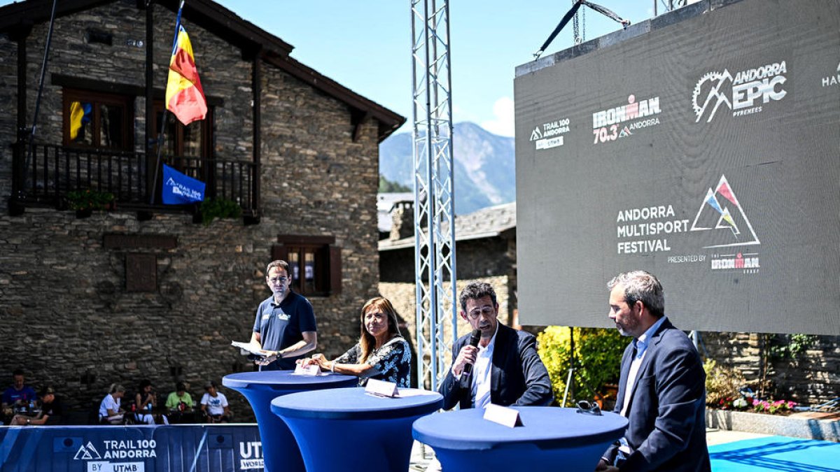 Presentació de l'última Trail 100 Andorra.
