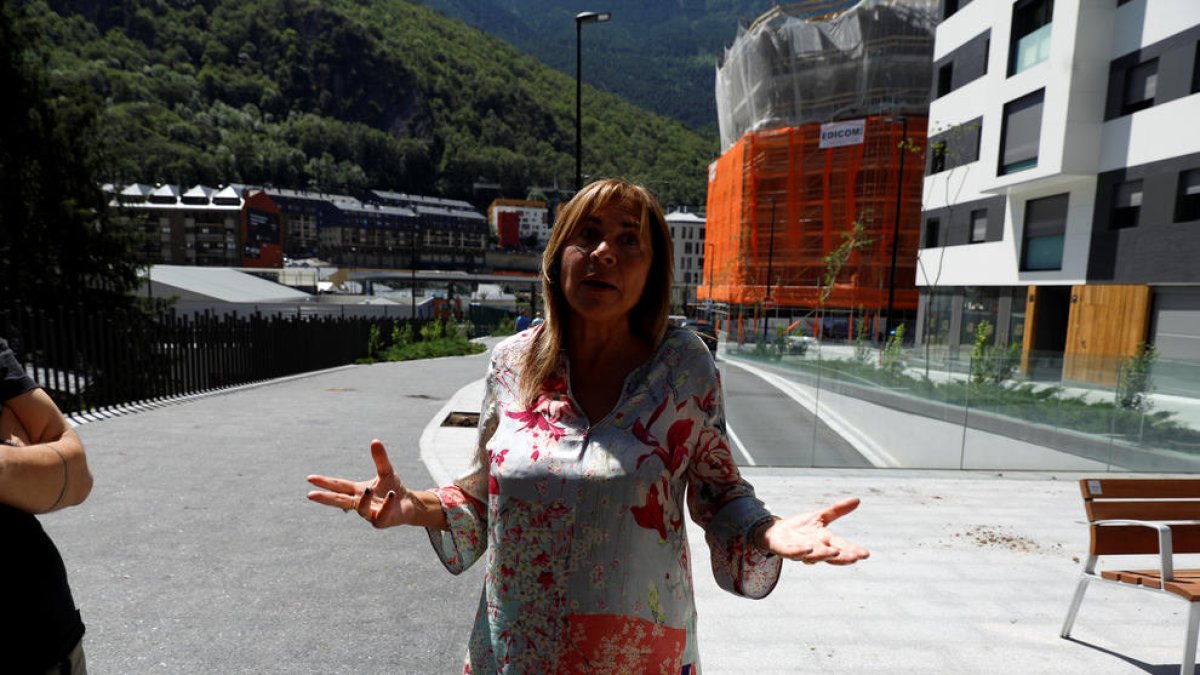 La ministra de Presidència, Economia, Treball i Habitatge