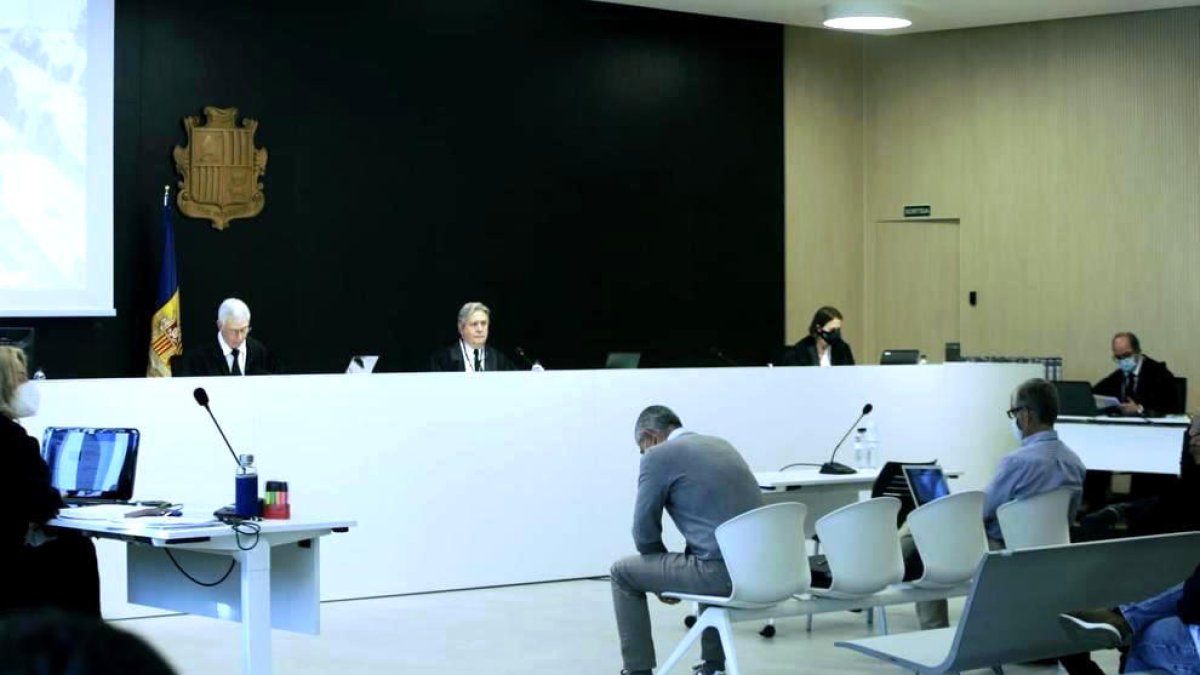 La sala de vistes del judici del 'cas Gao Ping'.