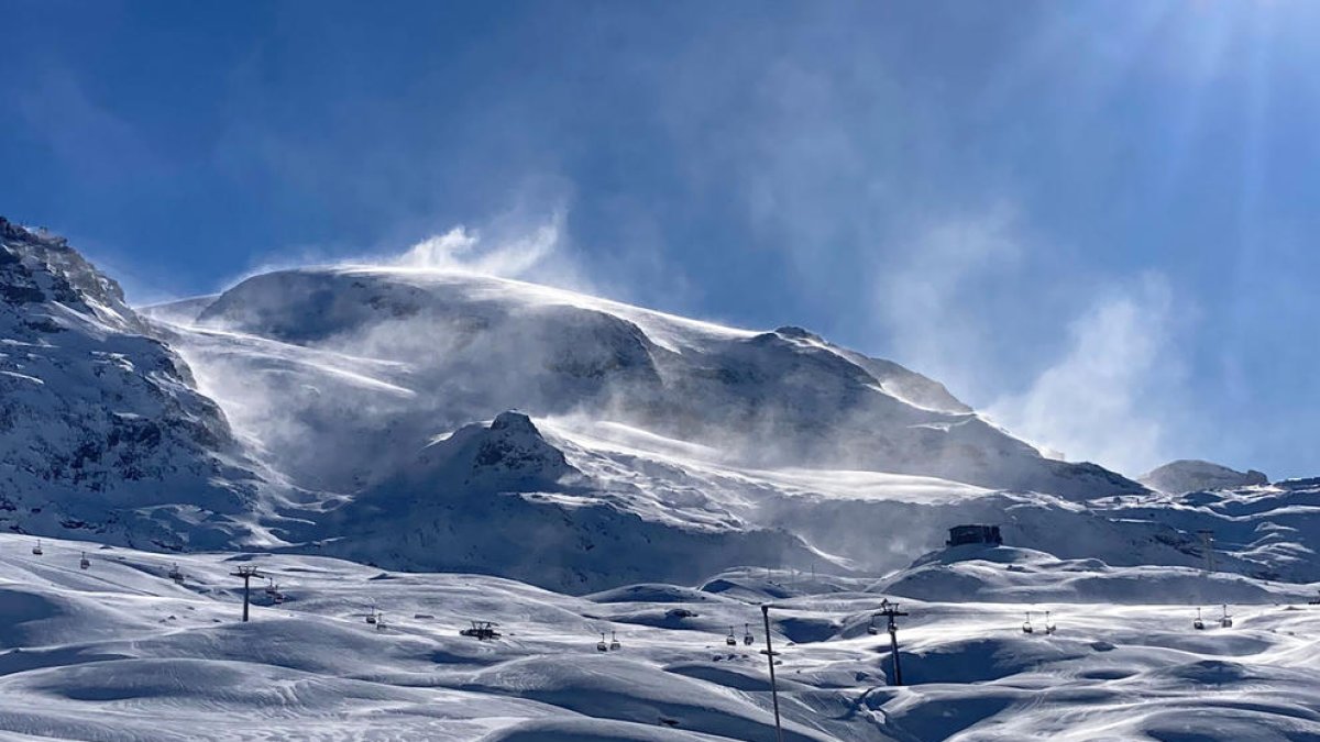 Estació de Zermatt-Cervinia.