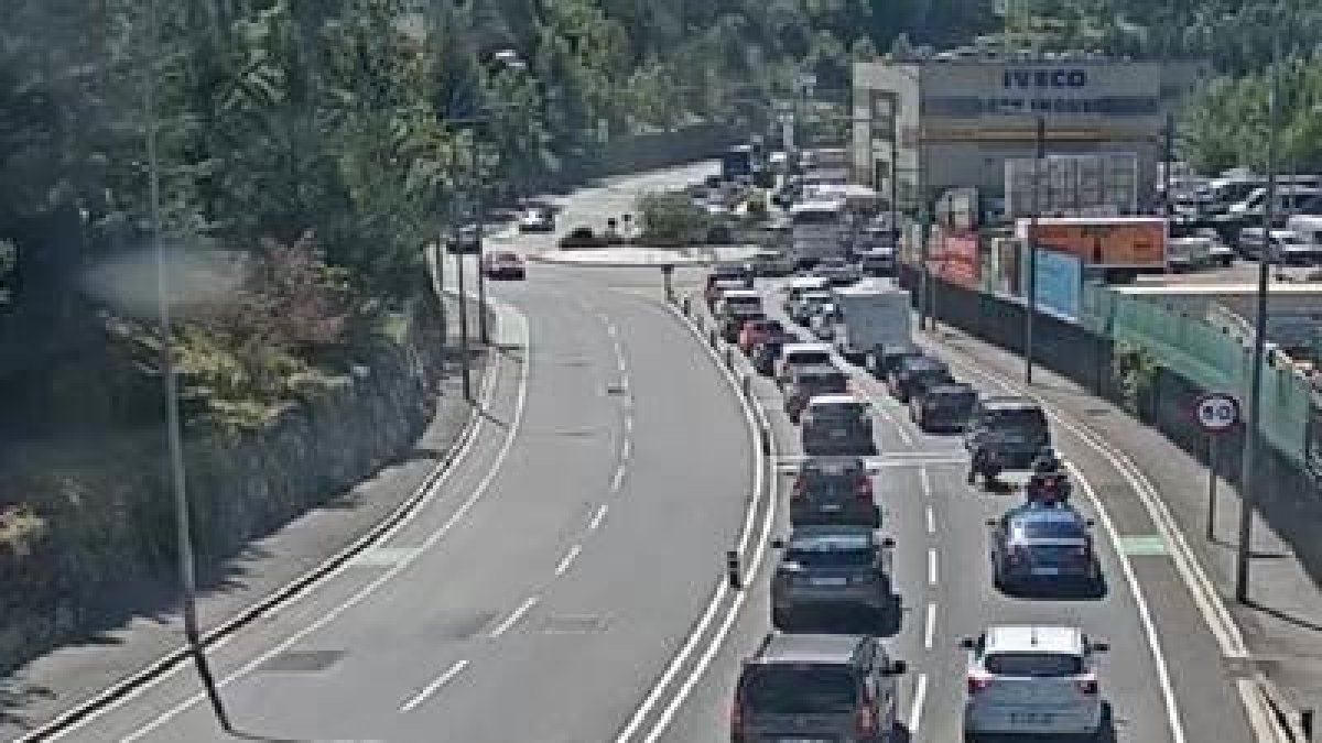 Trànsit dens de sortida del Principat
