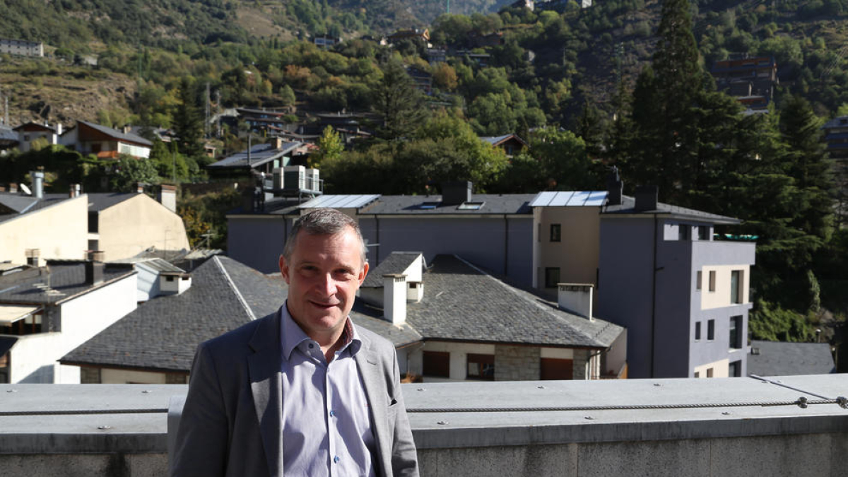 Josep Majoral, cònsol major de Sant Julià de Lòria.