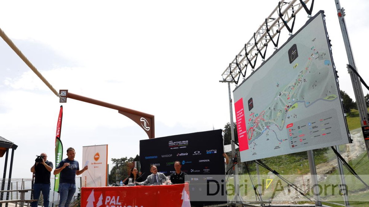 Presentació Copa del Món UCI de BTT