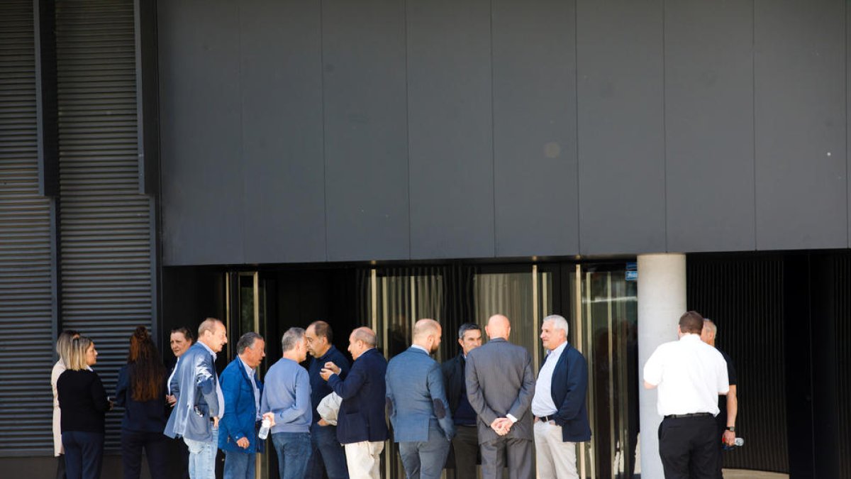 Processats del judici de la causa primera del 'cas BPA'.