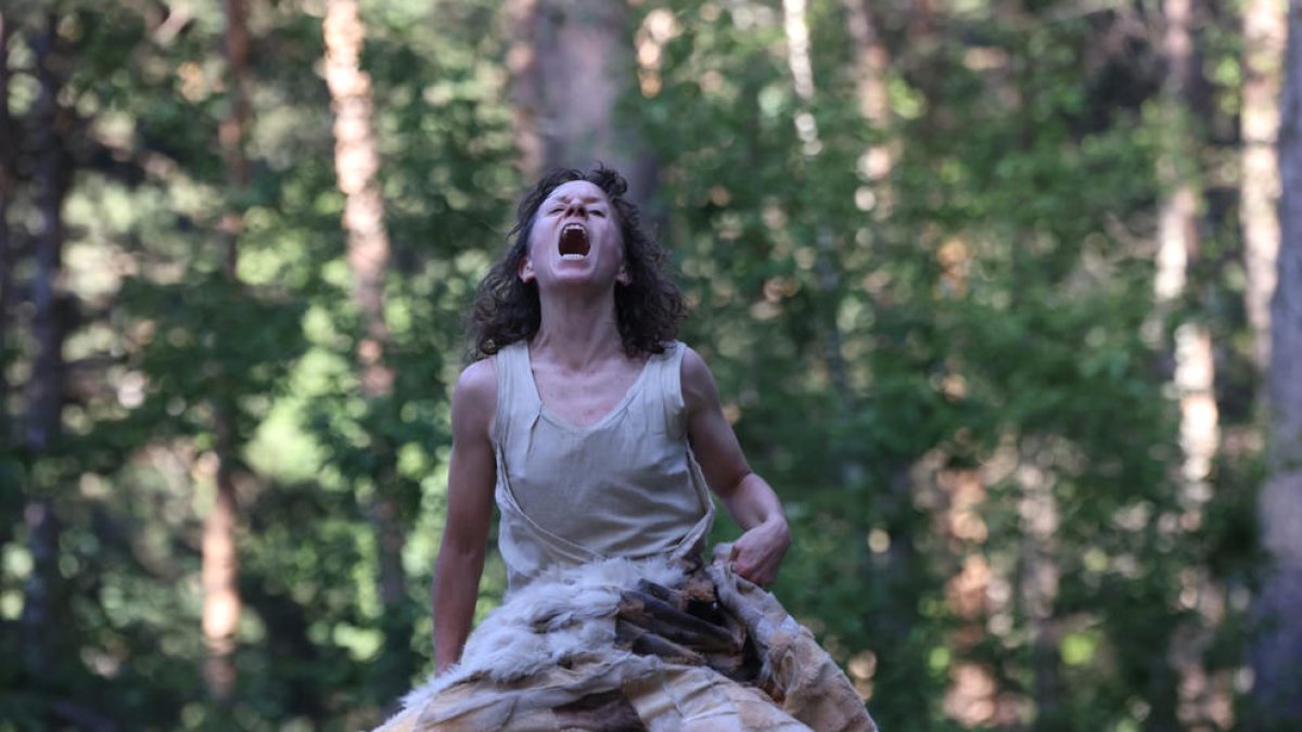 L'espectacle de dilluns a Engolasters.