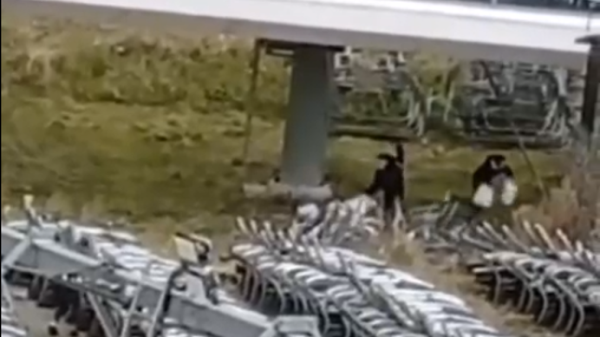 Una seqüència del vídeo.