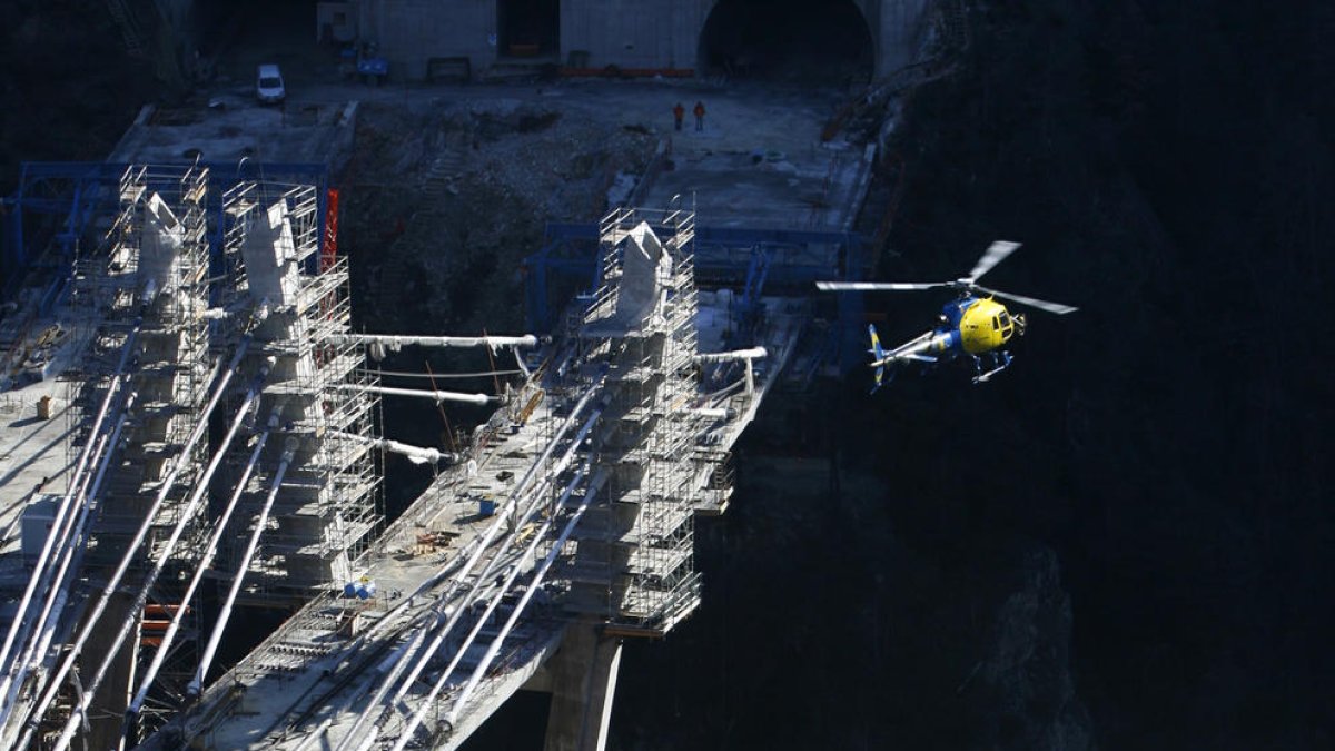 Imatge del túnel de les Dos Valires el 2009, quan es va produir l'accident.