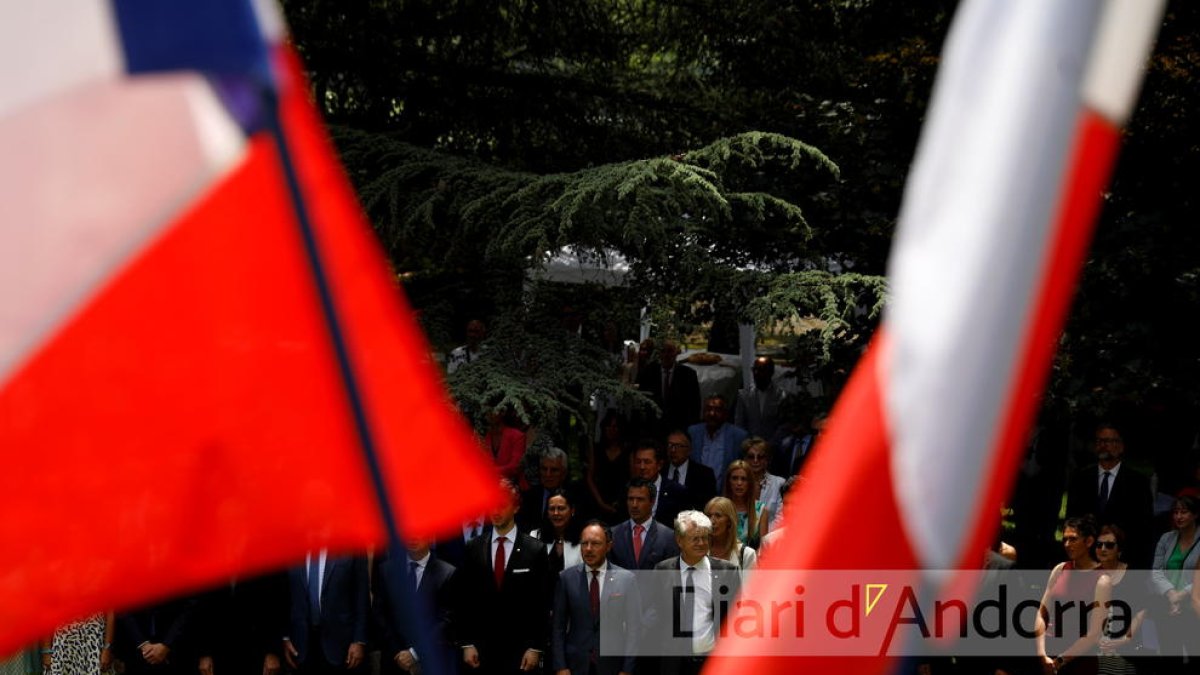 Visita de l'ambaixada francesa