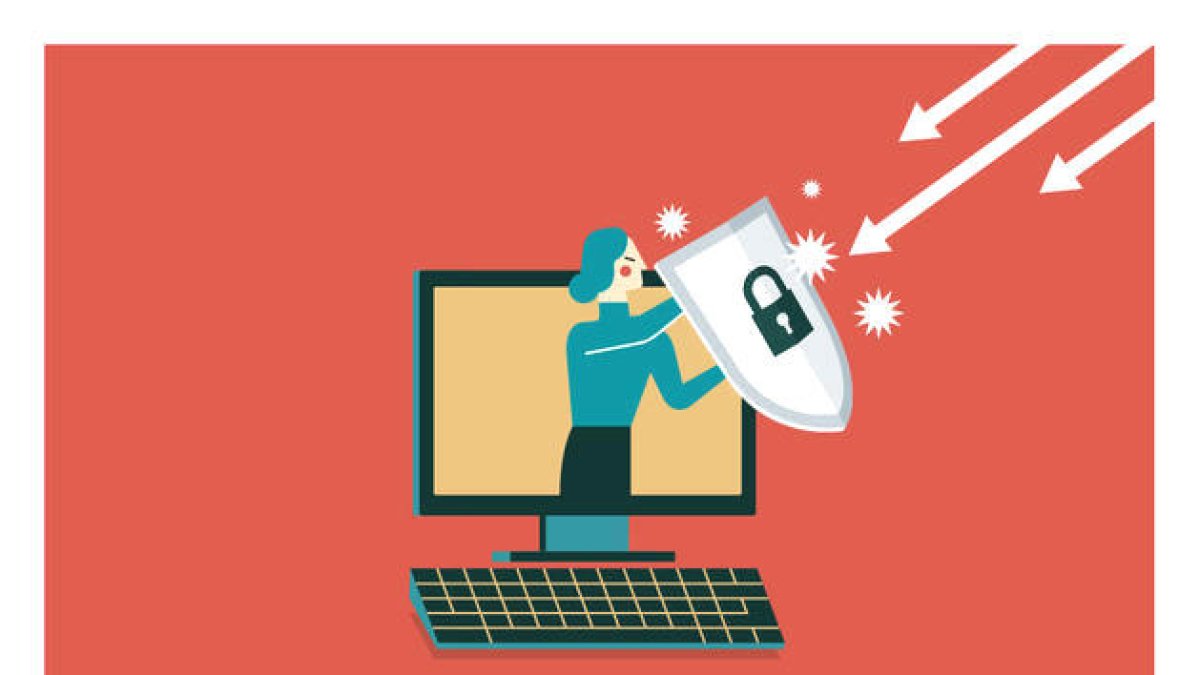 El cartell de la conferència.