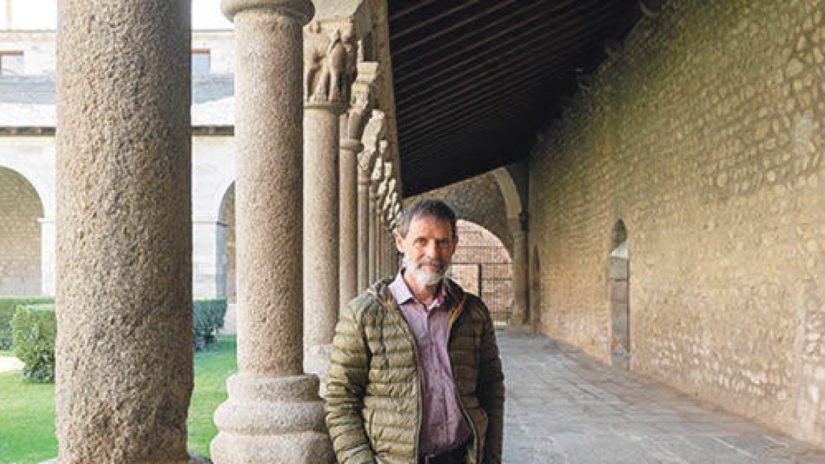 Carles Gascón el passat dijous a la Casa de la Vall.