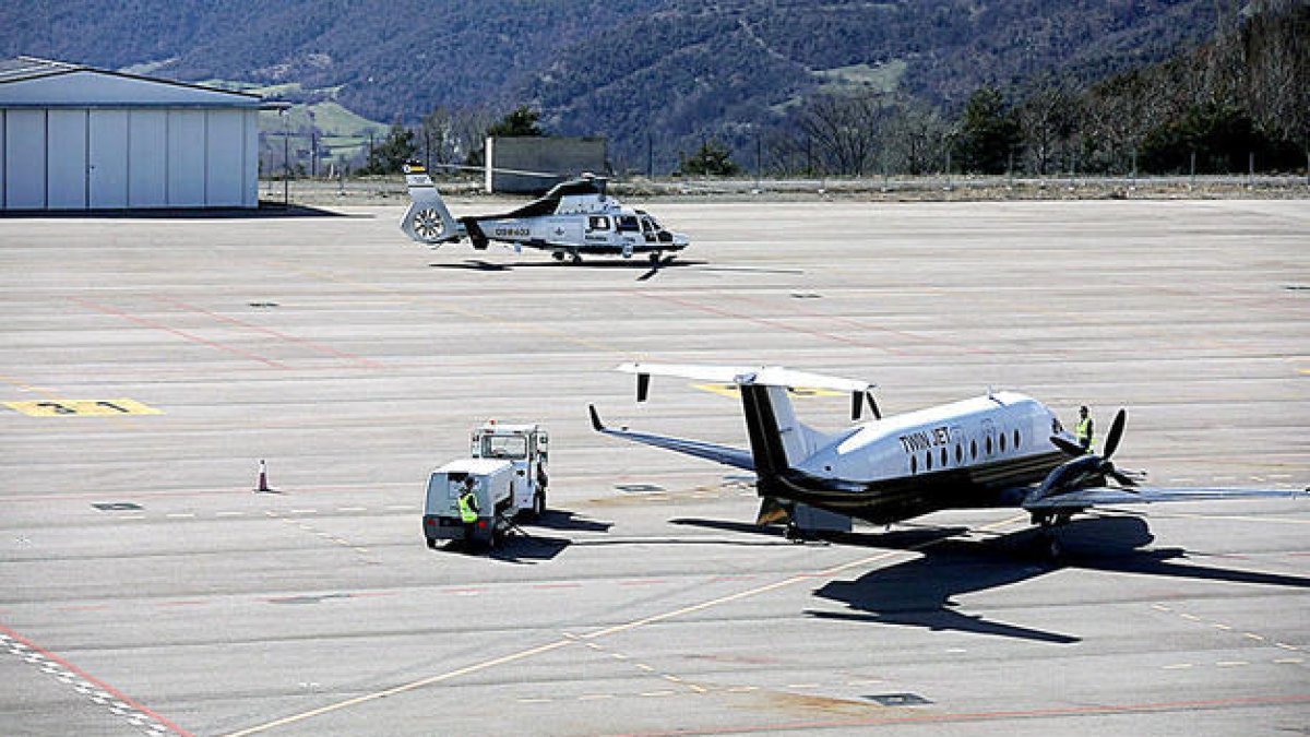L'aeroport d'Andorra-La Seu d'Urgell.