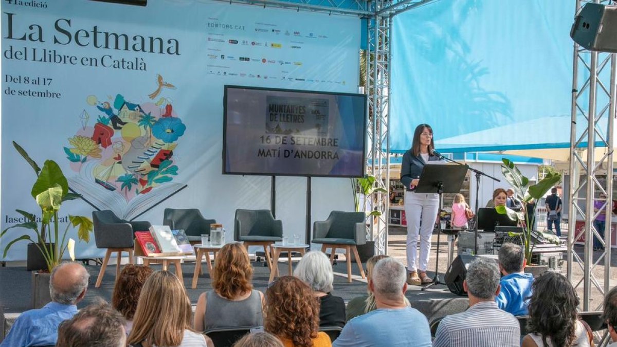 La ministra de Cultura, Joventut i Esports, Mònica Bonell.