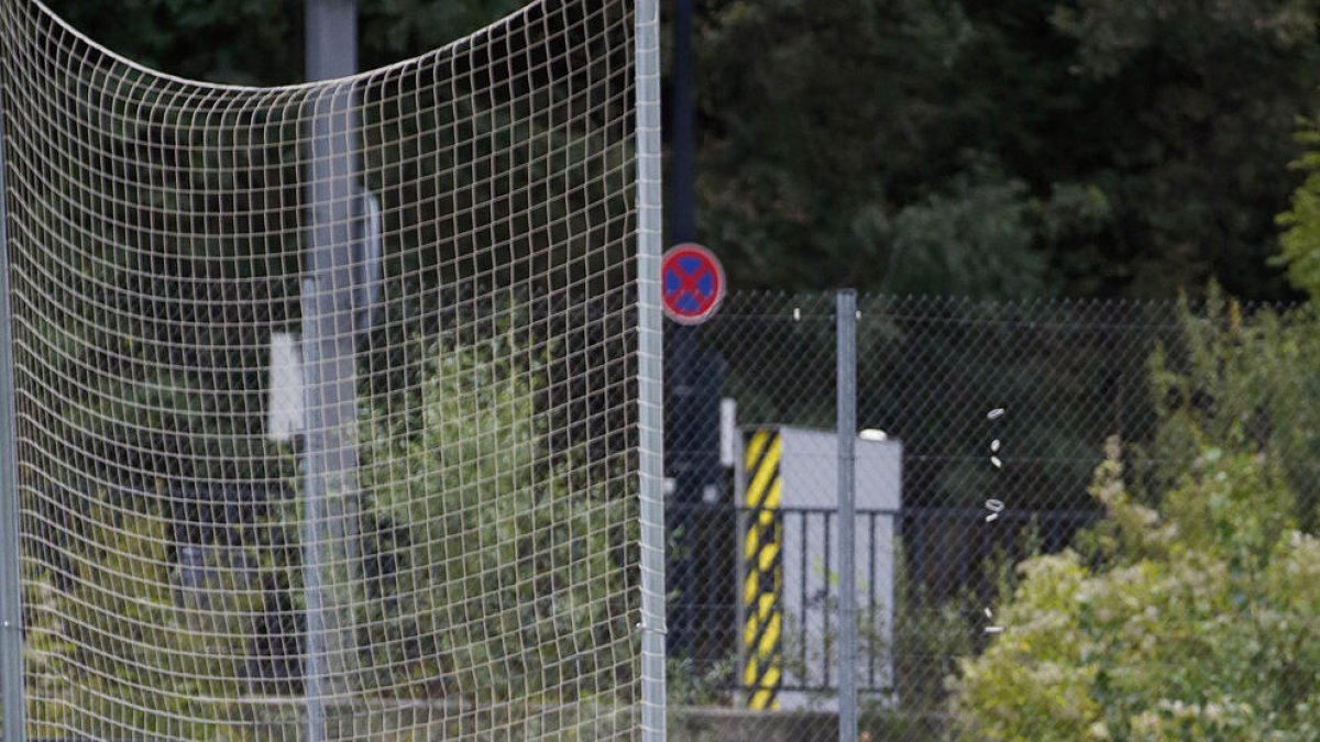 Els jugadors de l'inter celebren el primer gol.
