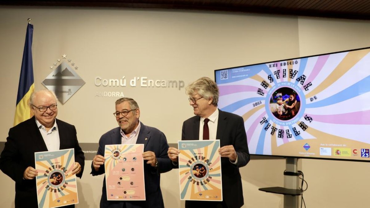 Presentació de la 21a edició del festival de titelles d'Encamp i del Pas de la Casa