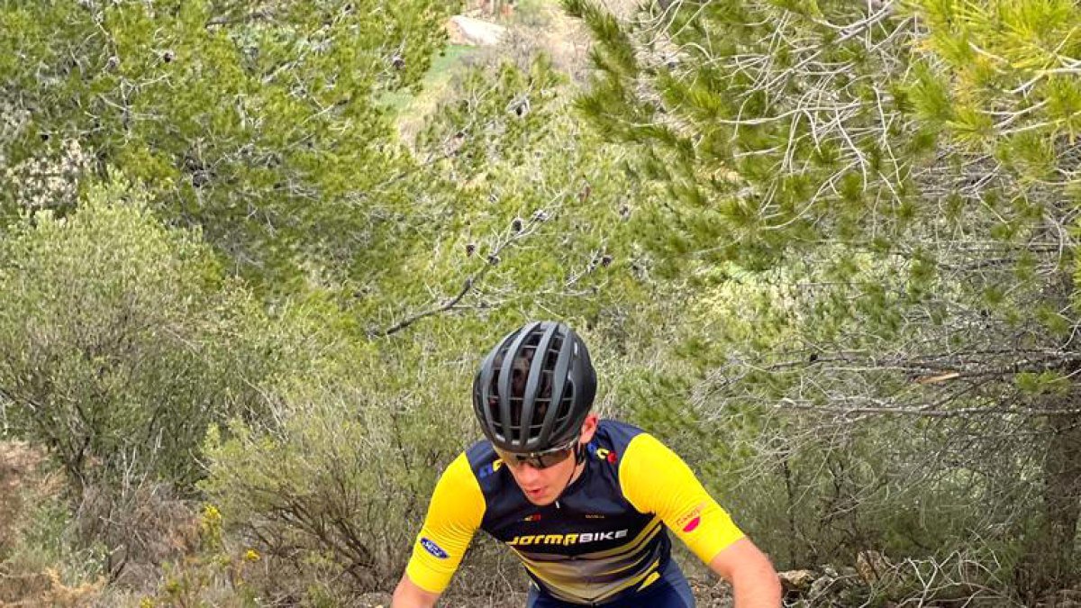 Roger Turné, en una competició anterior.