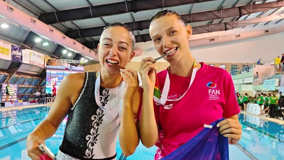 Adei Bazán i Lara Martínez.