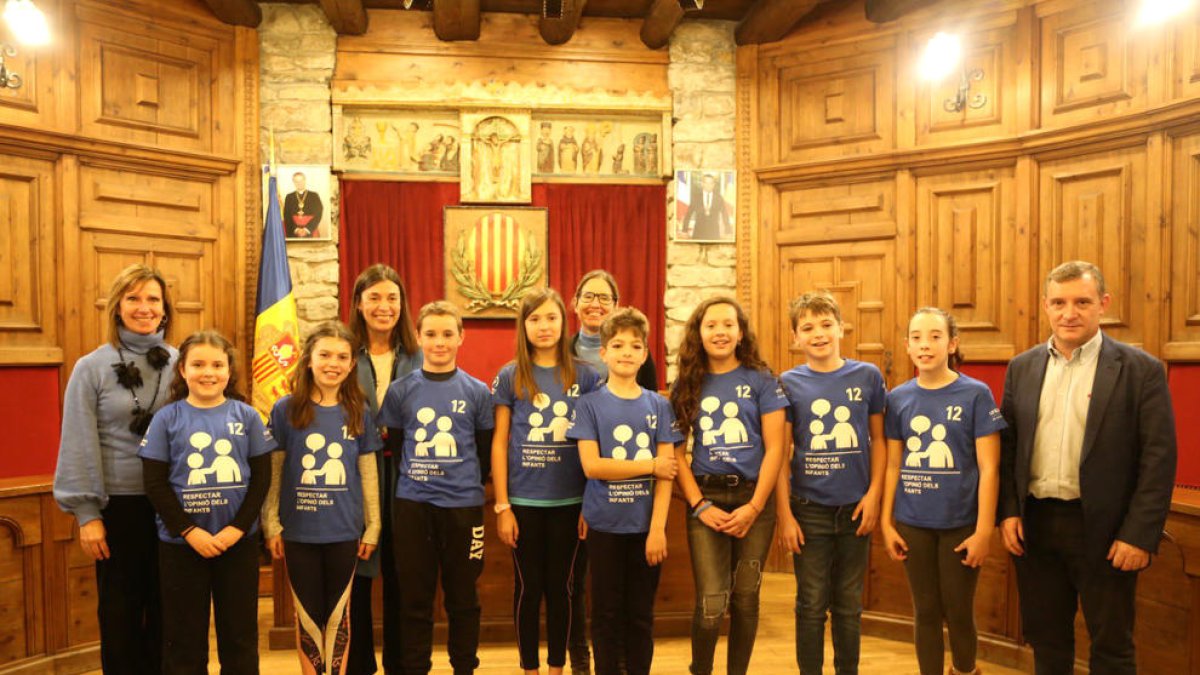 El 16è consell d'infants comença a caminar