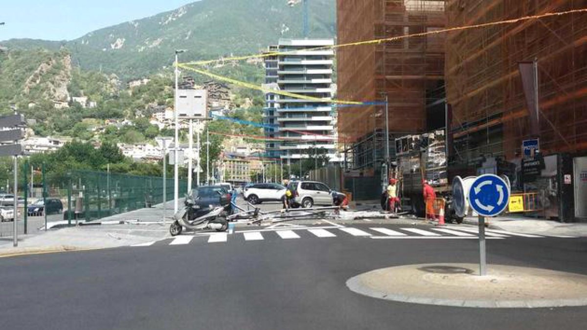 Cau material des d'una de les Torres