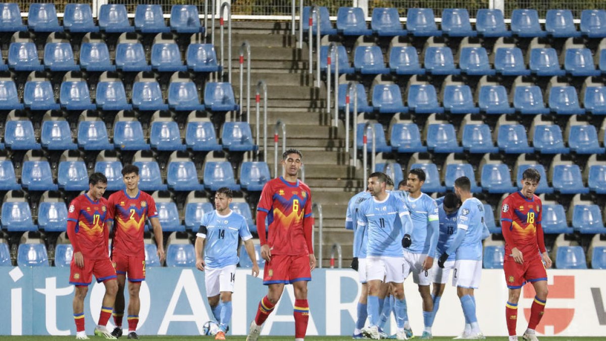 Andorra contra Israel al partit d'avui