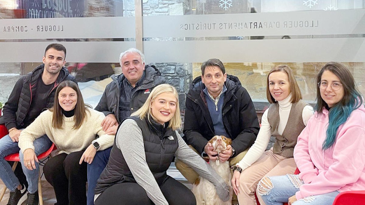 Integrants de la candidatura.