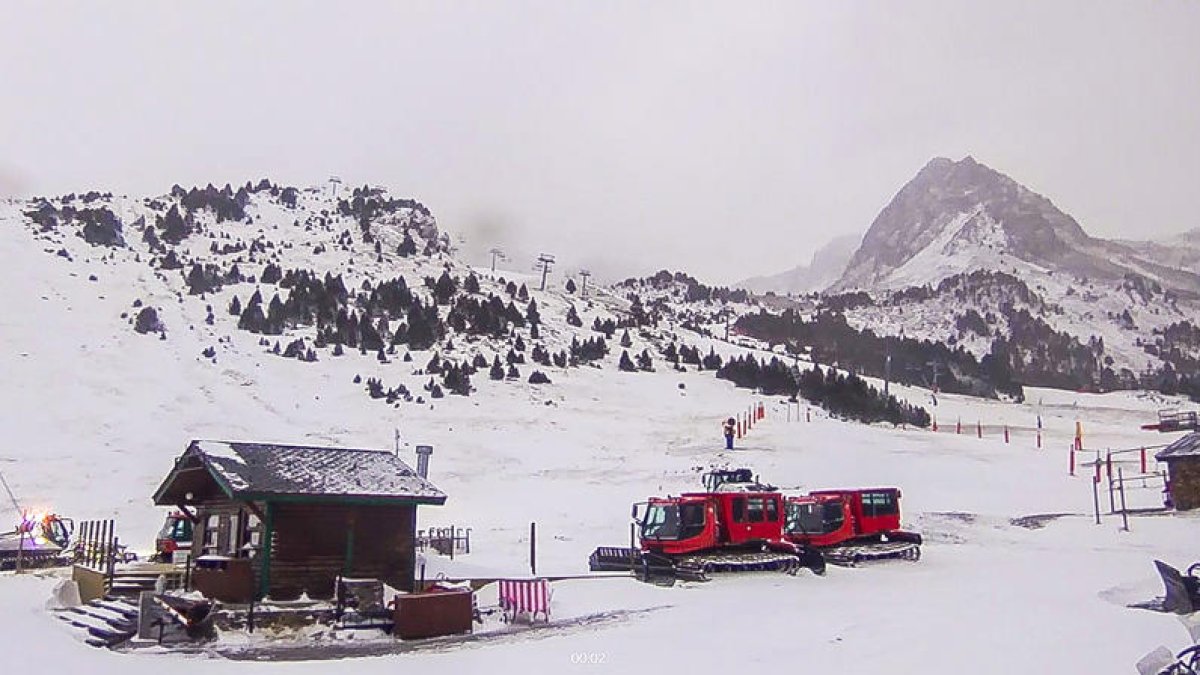 Bona previsió de neu per a l'inici del curs