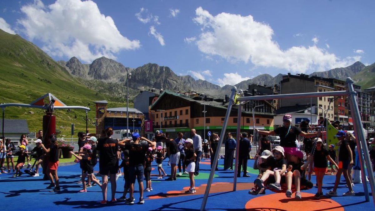 Inauguració del parc del leti del Pas de la Casa