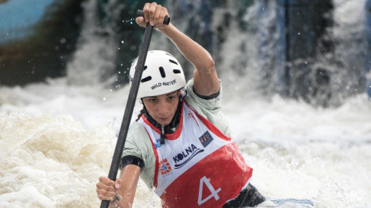 Mònica Doria, en una competició anterior.