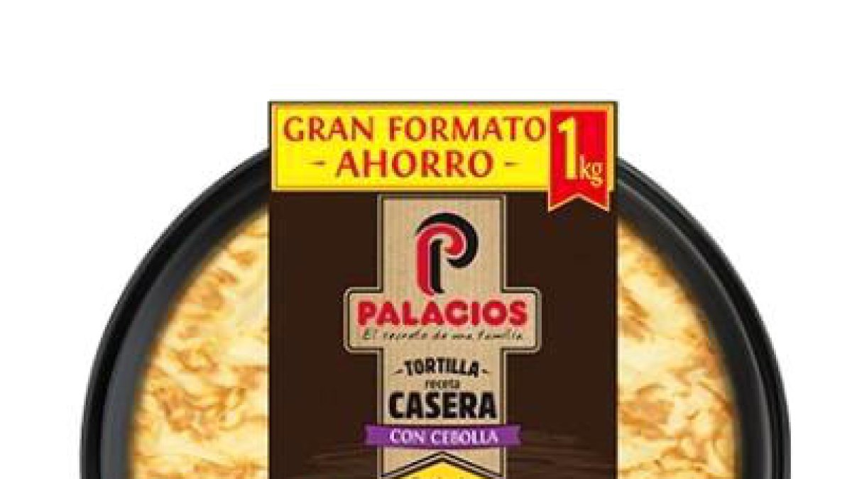 Una de les truites de patates de Palacios.