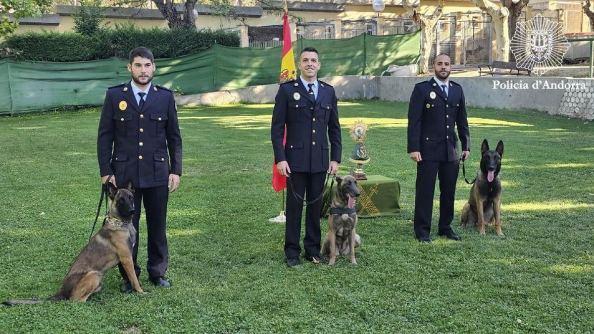 Els tres nous equips que s'uneixen al grup de guies canins