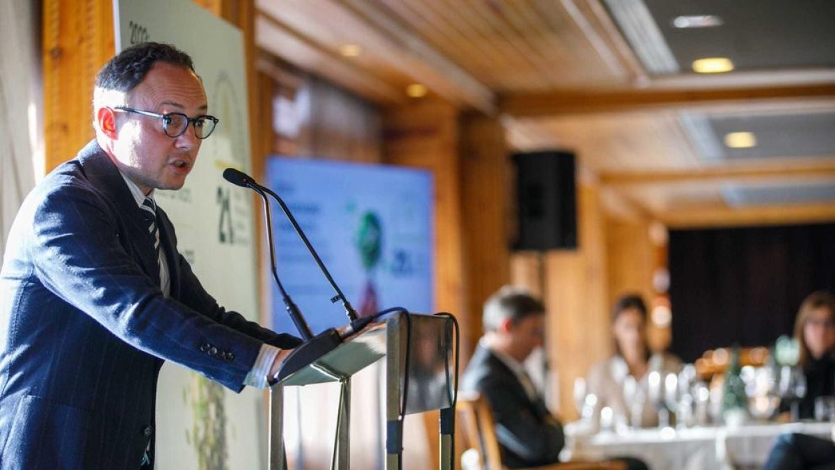 Xavier Espot ha fet el discurs de clausura del Fòrum de l'EFA