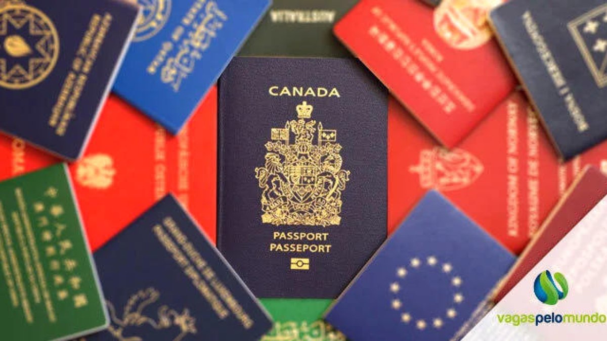 Diversos passaports.