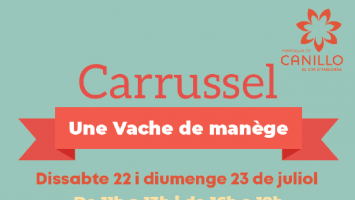 'Activitat infantil: Une vache de manège'